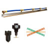 Model 1102108PKI 108" Alum. Super Air Knife Kit with Plumbing Kit