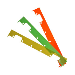Model 110303 3" Alum. Super Air Knife Shim Set