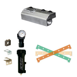 Model 2203 3" Alum. Standard Air Knife Kit