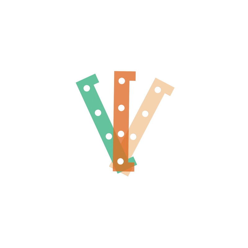 Model 2303 3" Alum. Standard Air Knife Shim Set