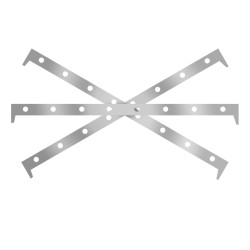 Model 2903SS 3" Type 303 St. St. Full-Flow Air Knife Shim Set