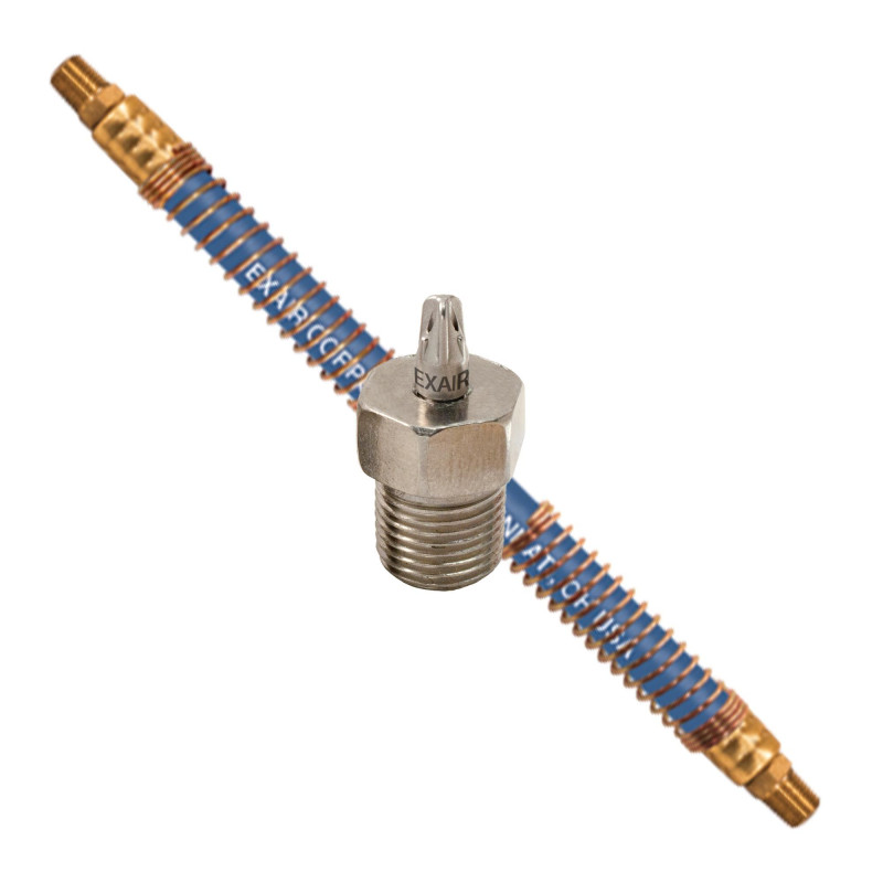 1108SS-NPT-9256 St. St. Atto Super Air Nozzle with 6" SSH