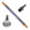 1109-PEEK-NPT-9356 PEEK Pico Super Air Nozzle with 6" SSH & Mag Base