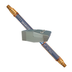 HP1125SS-9206 St. St.  High Power Flat Super Air Nozzle with 6" SSH (