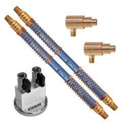 6013-9462 (2) High Velocity Air Jets with (2) 1 SSH & Mag Base